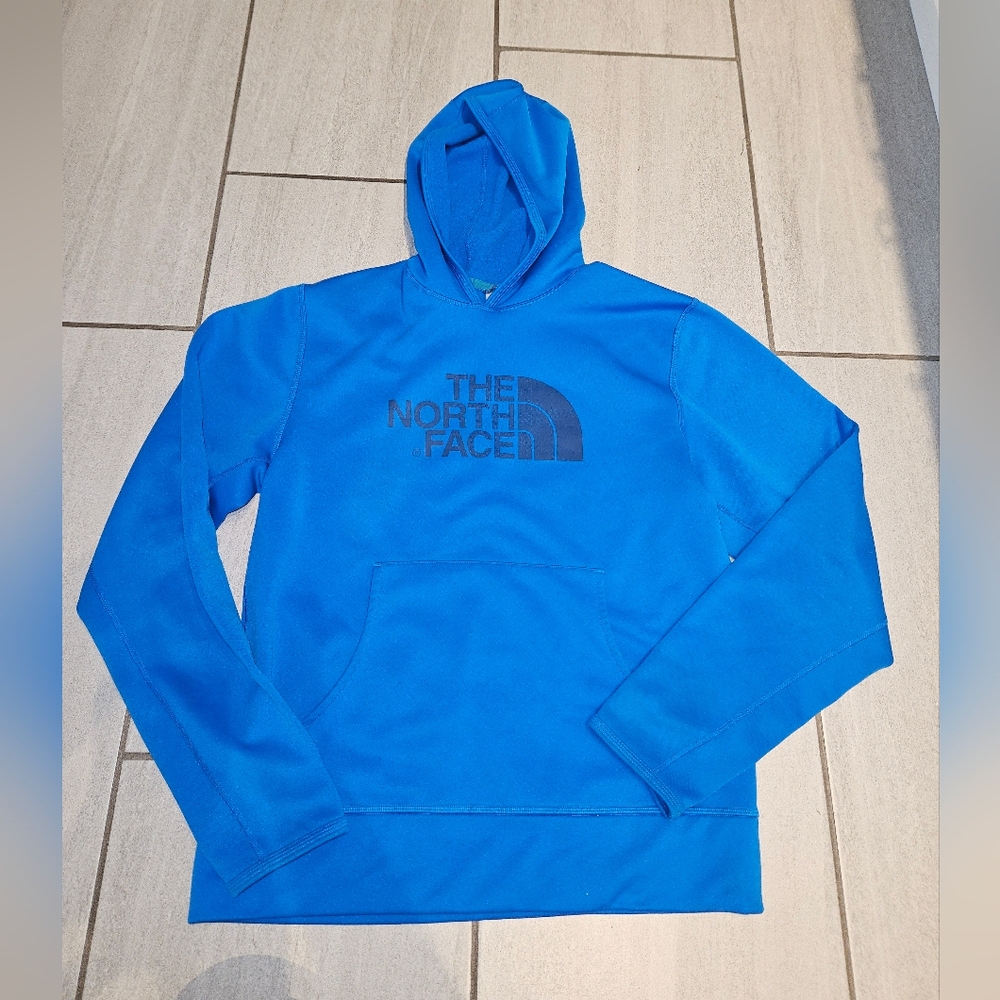Mens Size Small The North Face Bright Blue Hoodie